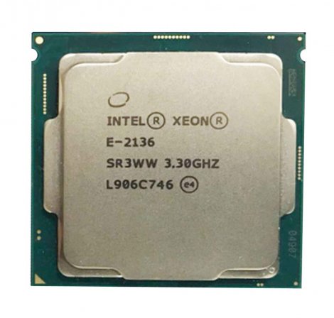 Intel CM8068403654318S | Xeon E Series E-2136 6-Core 3.30GHz 8.00GT/s DMI3 12MB L3 Cache Socket FCLGA1151 Processor