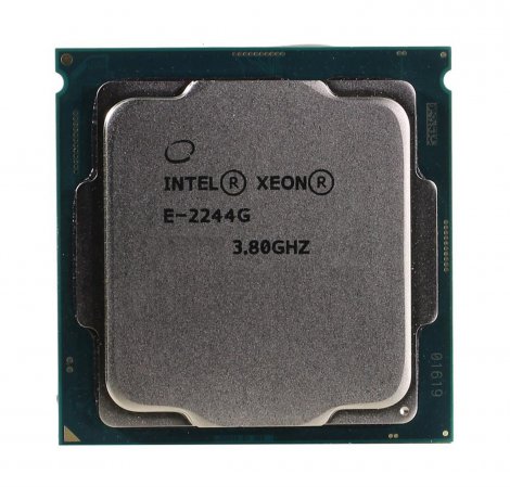 Intel CM8068404175105S | Xeon E-2244G Quad-Core 3.80GHz 8MB L3 Cache Socket FCLGA1151 Processor