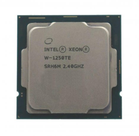 Intel CM8070104440305 | Xeon W-1250TE 6-Core 2.40GHz 8.00GT/s 12MB L3 Cache Socket FCLGA1200 Processor