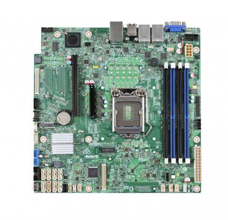 Intel DBS1200SPO | S1200SPO Socket LGA1151 C236 Chipset Micro-ATX System Board (Motherboard)