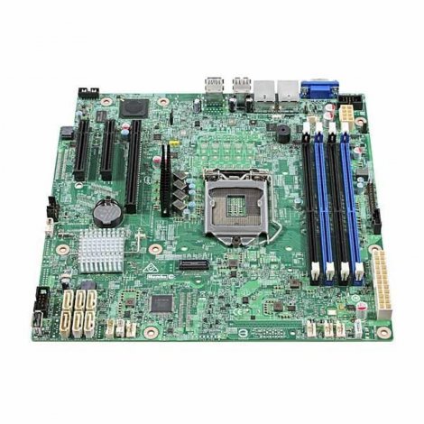 Intel DBS1200SPSR | S1200SPSR Socket LGA1151 C232 Chipset Micro-ATX System Board (Motherboard)