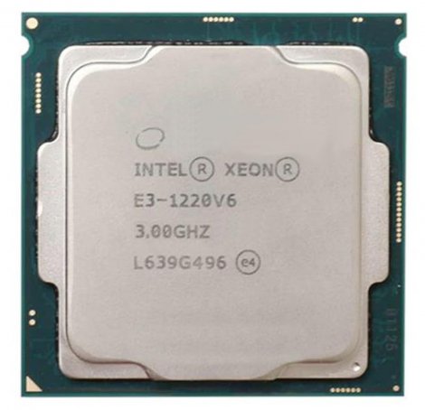 Intel E3-1220 v6 | Xeon E3 v6 Quad-Core 3.80GHz 8MB L3 Cache Socket LGA1151 Processor E3-1220