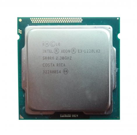 Intel E3-1220L v2 | Xeon Dual-Core 2.30GHz 5.00GT/s DMI 3MB L3 Cache Socket FCLGA1155 Processor E3-1220L