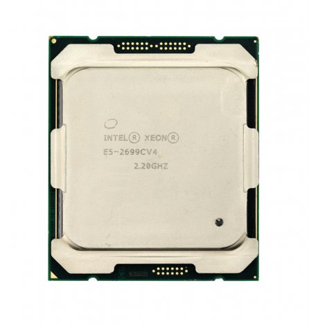 Intel E5-2699C v4 | Xeon E5 V4 22-Core 2.20GHz 9.60GT/s QPI 55MB L3 Cache Socket FCLGA2011-3 Processor E5-2699C