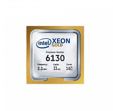 Intel Gold 6130 | Xeon 16-Core 2.10GHz 10.40GT/s UPI 22MB L3 Cache Socket LGA3647 Processor Gold
