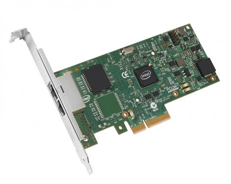 Intel I350F2G1P20 | Dual-Ports LC 1Gbps 1000Base-SX Gigabit Ethernet PCI Express 2.1 x4 Server Network Adapter