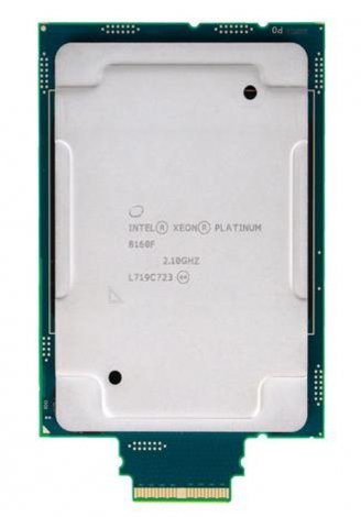 Intel Platinum 8160F | Xeon Platinum 24-Core 2.10GHz 10.40GT/s UPI 33MB L3 Cache Socket LGA3647 Processor Platinum