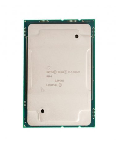 Intel Platinum 8164 | Xeon Platinum 26-Core 2.00GHz 10.40GT/s UPI 35.75MB L3 Cache Socket LGA3647 Processor Platinum