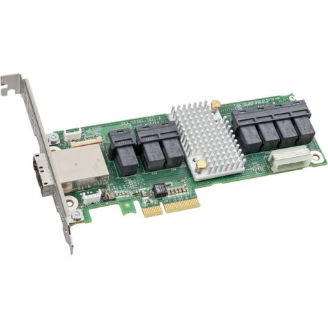 Intel RS3P4TF160F | 16-Ports SATA/SAS 12Gb/s PCI Express 4.0 x8 Plug-In-Card Raid Adapter