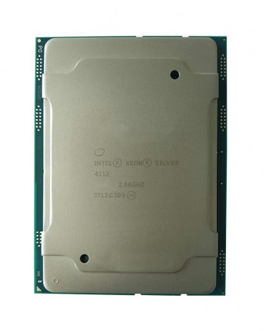 Intel Silver 4112 | Xeon Silver Quad Core 2.60GHz 9.60GT/s UPI 8.25MB L3 Cache Socket LGA3647 Processor Silver