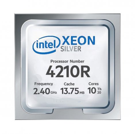 Intel Silver 4210R | Xeon 10-Core 2.40GHz 13.75MB Cache Socket FCLGA3647 Processor Silver
