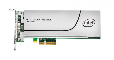 Intel SSDPEDMW012T401 | 750 Series 1.2TB MLC PCI Express 3 x4 NVMe (PLP) HH-HL Add-in Card Solid State Drive (SSD)