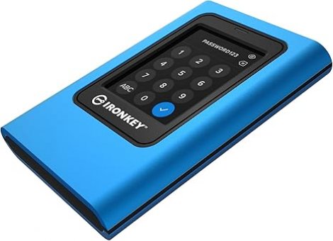 Kingston IKVP80ES/3840G | IronKey Vault Privacy 80 3.75TB External Portable Solid State Drive (SSD)