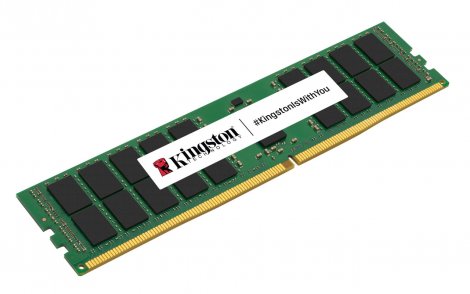 Kingston KCS-UC556D4-96G | 96 GB DDR5-5600Mhz PC5-44800 ECC Registered CL46 288-pin DIMM 1.10V Dual Rank Memory Module