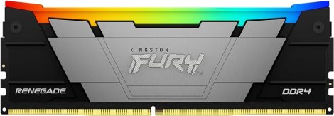 Kingston KF436C16RB2AK4/32 | FURY Renegade 32GB (4 x 8GB) Kit DDR4-3600Mhz PC4-28800 Non-ECC Unbuffered CL16 288-pin DIMM 1.35V Single-rank Memory Module
