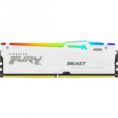Kingston KF552C36BWEA-16 | FURY Beast RGB 16GB DDR5-5200Mhz PC5-41600 Non-ECC Unbuffered CL36 UDIMM 1.25V Memory Module
