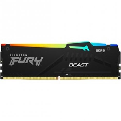 Kingston KF556C36BBEA-8 | FURY Beast RGB 8GB DDR5-5600Mhz PC5-44800 Non-ECC Unbuffered CL36 UDIMM 1.25V Memory Module