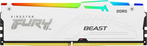 Kingston KF560C30BWEAK2-64 | Fury Beast RGB 64GB (2x32GB) DDR5-6000MT/s PC5-48000 Non-ECC Unbuffered CL30 288-Pin DIMM 1.4V Memory