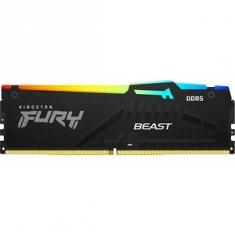 Kingston KF560C40BBA-8 | FURY Beast RGB 8GB DDR5-6000Mhz PC5-48000 Non-ECC Unbuffered CL40 UDIMM 1.35V Memory Module