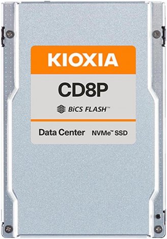 Kioxia KCD8XPUG3T84 | CD8P-R Series 3.84TB PCIe NVMe 5.0 x4 Read Intensive Data Center Solid State Drive (SSD)