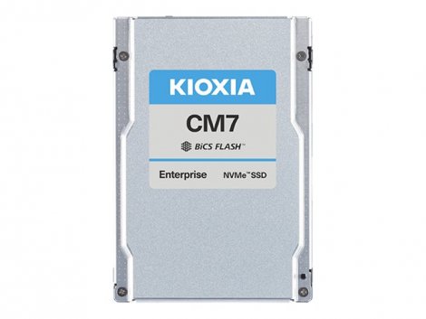 Kioxia KCMYXVUG1T60 | CM7-V Series 1.6TB TLC PCIe NVMe 5.0 x4 3DWPD SIE 2.5-Inch Solid State Drive (SSD)