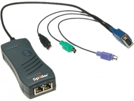 Lantronix SLK00812N-01 | SecureLinx 8-Port Remote KVM