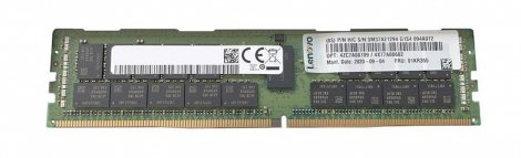 Lenovo 01KR355-12 | 32GB PC4-23400 DDR4-2933MHz Registered ECC CL21 288-Pin DIMM 1.2V Dual Rank Memory Module