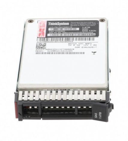 Lenovo 4XB7A14240 | 1.6TB SAS 12Gbps 2.5-inch Solid State Drive (SSD) for ThinkSystem DE4000F 2U24 Chassis