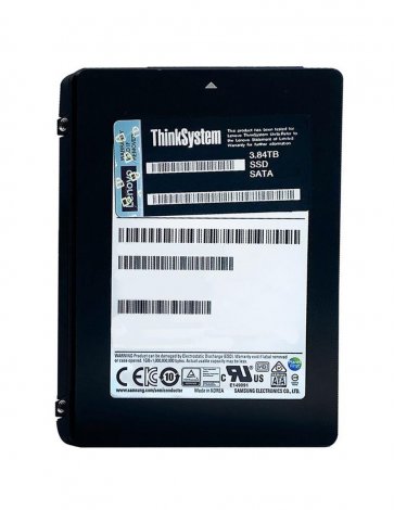 Lenovo 4XB7A64357 | 3.84TB TLC SATA 6Gb/s 2.5-Inch Solid State Drive (SSD) for ThinkServer System