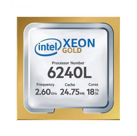 Lenovo 8XG7A16673 | 2.60GHz 24.75MB Cache Intel Xeon Gold 6240L 18-Core Processor for ThinkSystem SR950