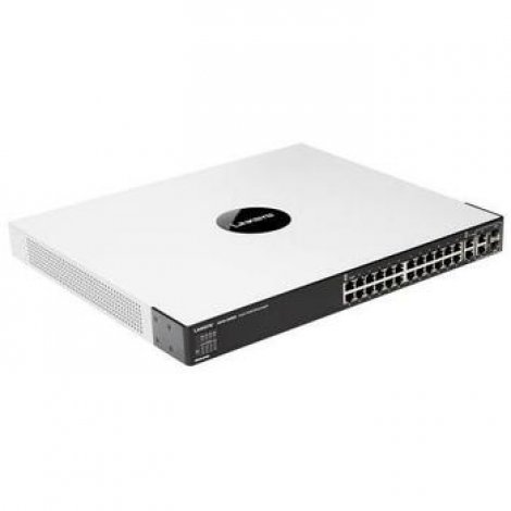 Linksys SFE2000-G5 | 24-Ports 10/100 4Port Gigabit 2 SFP Stackable Switch