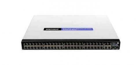 Linksys SRW248G4PR | 48port 10/100 4port Gigabit Switch W/WebView Poe