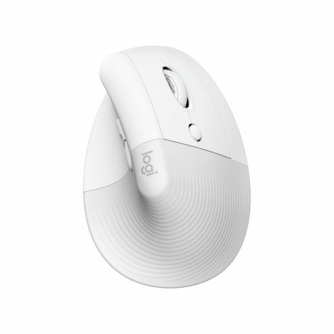 Logitech 910-006471 | Lift for Mac Vertical Ergonomic Wireless Mouse (Off-White)