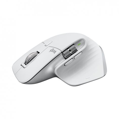 Logitech 910-006558 | MX Master 3S Performance Wireless Mouse BOLT Receiver (Pale Grey)