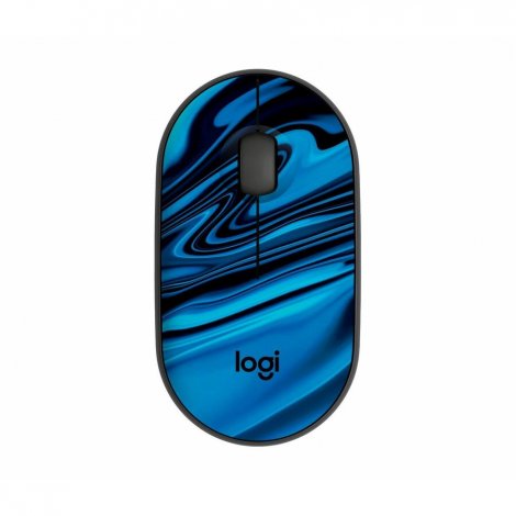 Logitech 910-007282 | M340 Wireless Mouse Collection (Blue Galaxy)