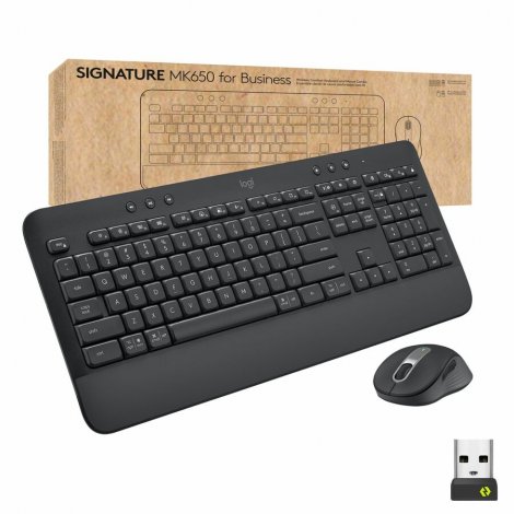 Logitech 920-010909 | Signature MK650 Combo for Business Wireless Mouse and Keyboard Combo