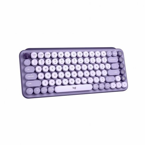 Logitech 920-011233 | POP Keys Mechanical Wireless Keyboard with Customizable Emoji Keys Cosmos