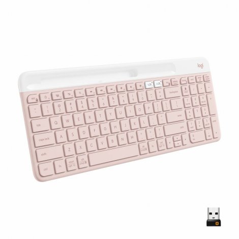 Logitech 920-011477 | K585 Slim Multi-Device Wireless Keyboard Rose
