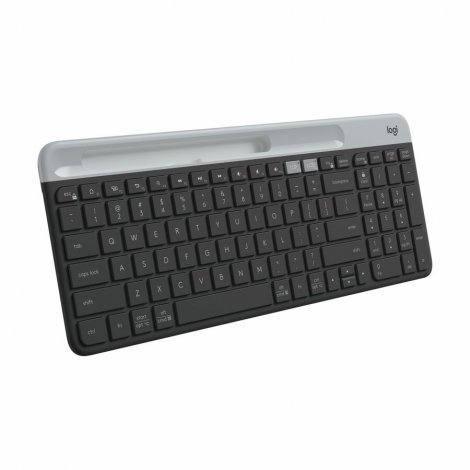 Logitech 920-011479 | K585 Multi-Device Slim Wireless Keyboard Built-in Cradle Graphite