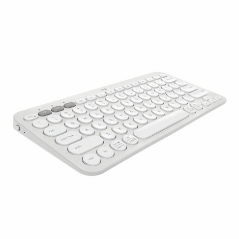 Logitech 920-011776 | Pebble Keys 2 K380s Multi-Device Bluetooth Wireless Keyboard White