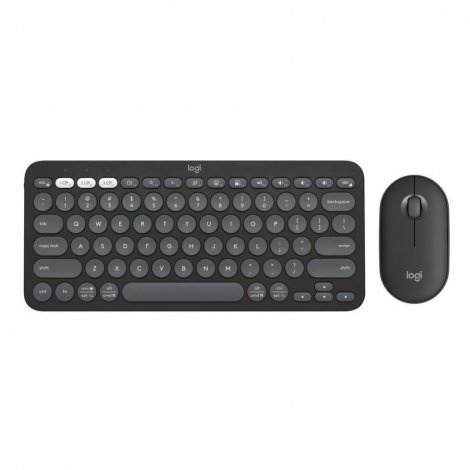 Logitech 920-012061 | Pebble 2 Combo Wireless Keyboard and Mouse Graphite