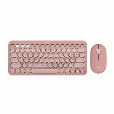 Logitech 920-012199 | Pebble 2 Combo Wireless Keyboard and Mouse Tonal Rose