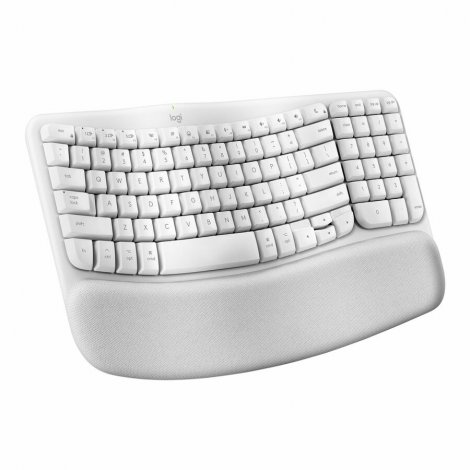 Logitech 920-012402 | Wave Keys for Mac Wireless Keyboard Off White