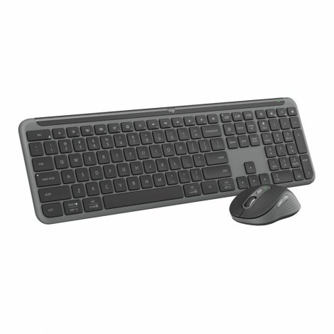 Logitech 920-012425 | MK955 Signature Slim Wireless Keyboard and Mouse Combo Graphite