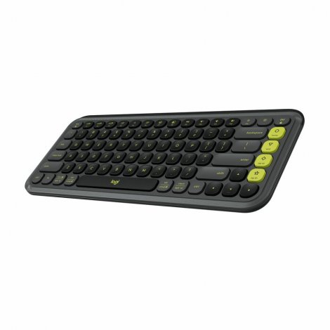 Logitech 920-013143 | POP ICON KEYS Wireless Bluetooth Keyboard Graphite & Green