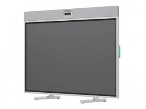 Logitech 960-001729 | Rally Board 65 UHD 4K Touchscreen Monitor with Webcam and Microphone (Off White)