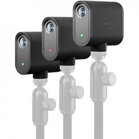 Logitech 961-000500 | Mevo Start 12 Megapixel USB Type C Webcam Black 3 Pack