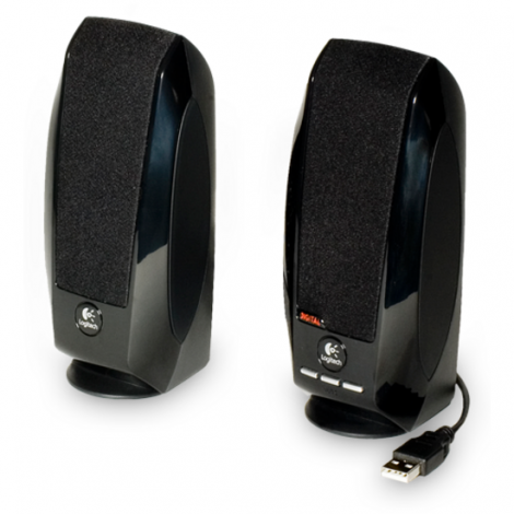 Logitech 980-001004 | S150 2.0 Portable Speaker System 1.20 W RMS Black