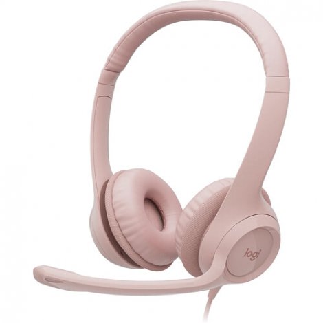 Logitech 981-001280 | H390 USB-A Computer Headset Rose