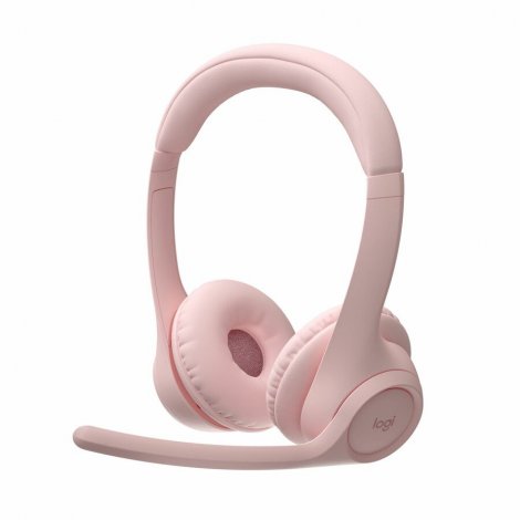 Logitech 981-001411 | Zone 300 Wireless Bluetooth Headset With Noise-Canceling Microphone Rose